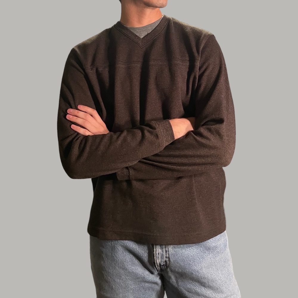 Brown lowkey reflective tshirt